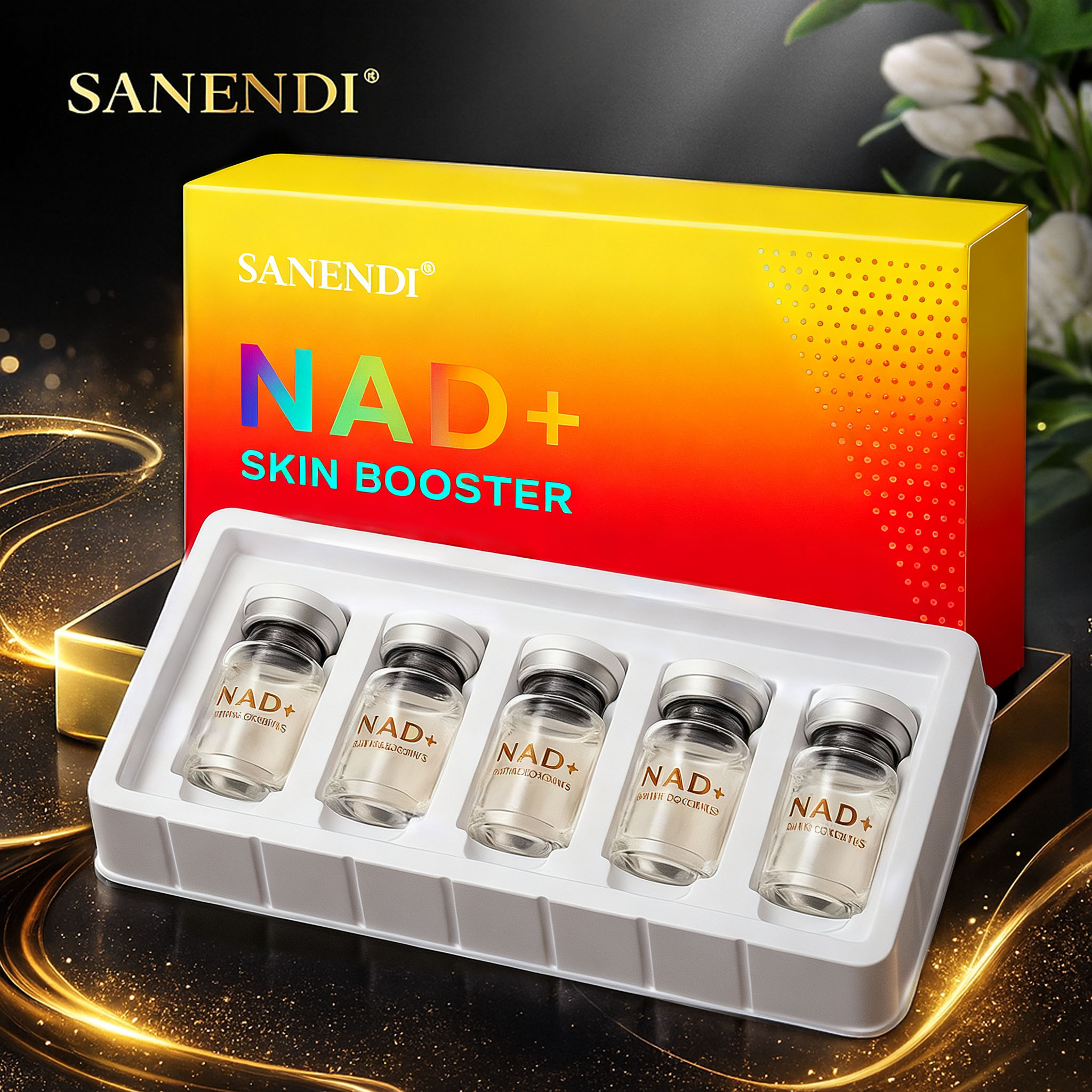 Korean Skincare Routine - Sanendi NAD+ Korea Skincare Product Complex