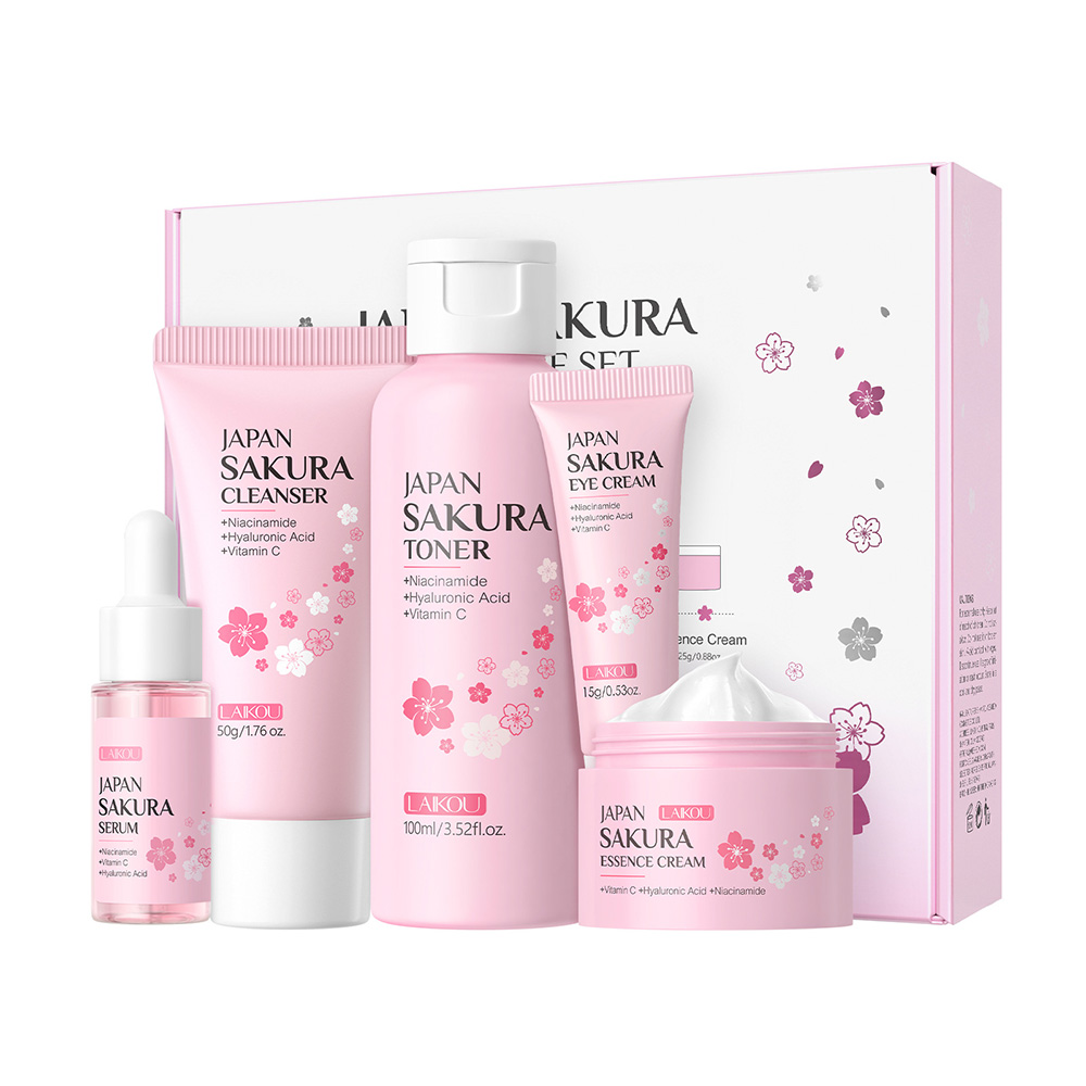 LAIKOU Sakura 5pcs Skin Care K – Korean Skincare Routine Bewertung und Preis