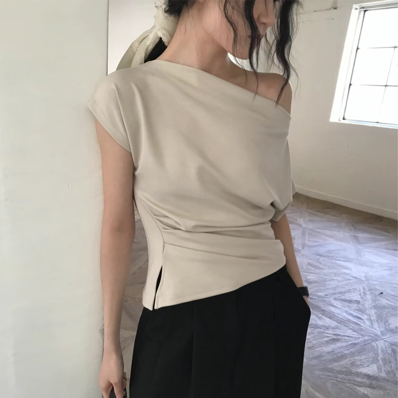 Elegant One-Shoulder Design Se – Korean Women Lifestyle Bewertung und Preis