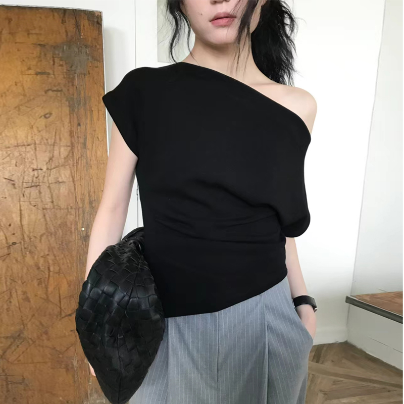 Elegant One-Shoulder Design Se – Korean Women Lifestyle Bewertung und Preis