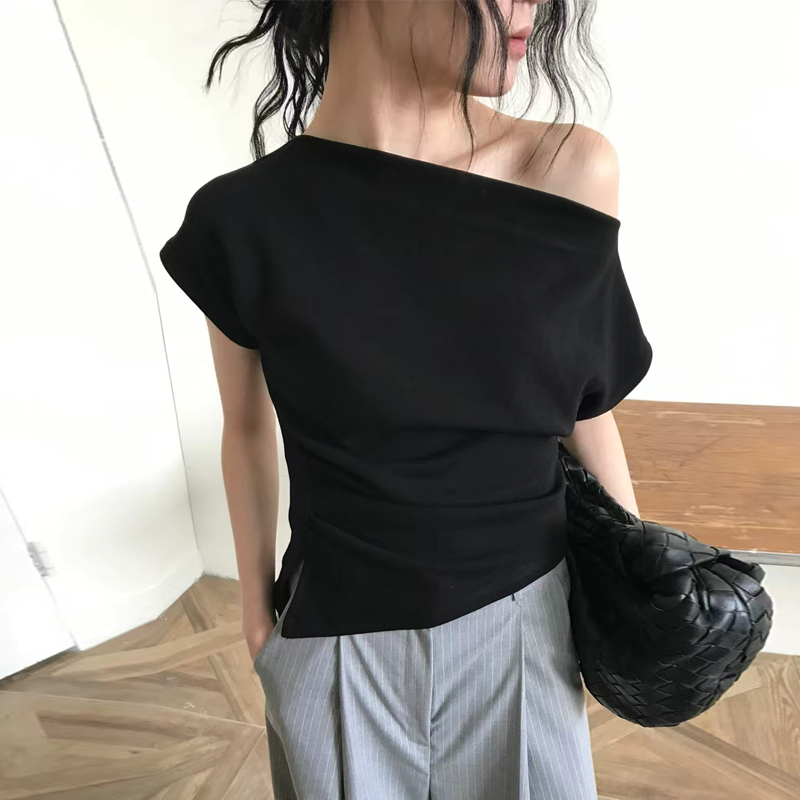 Elegant One-Shoulder Design Se – Korean Women Lifestyle Bewertung und Preis