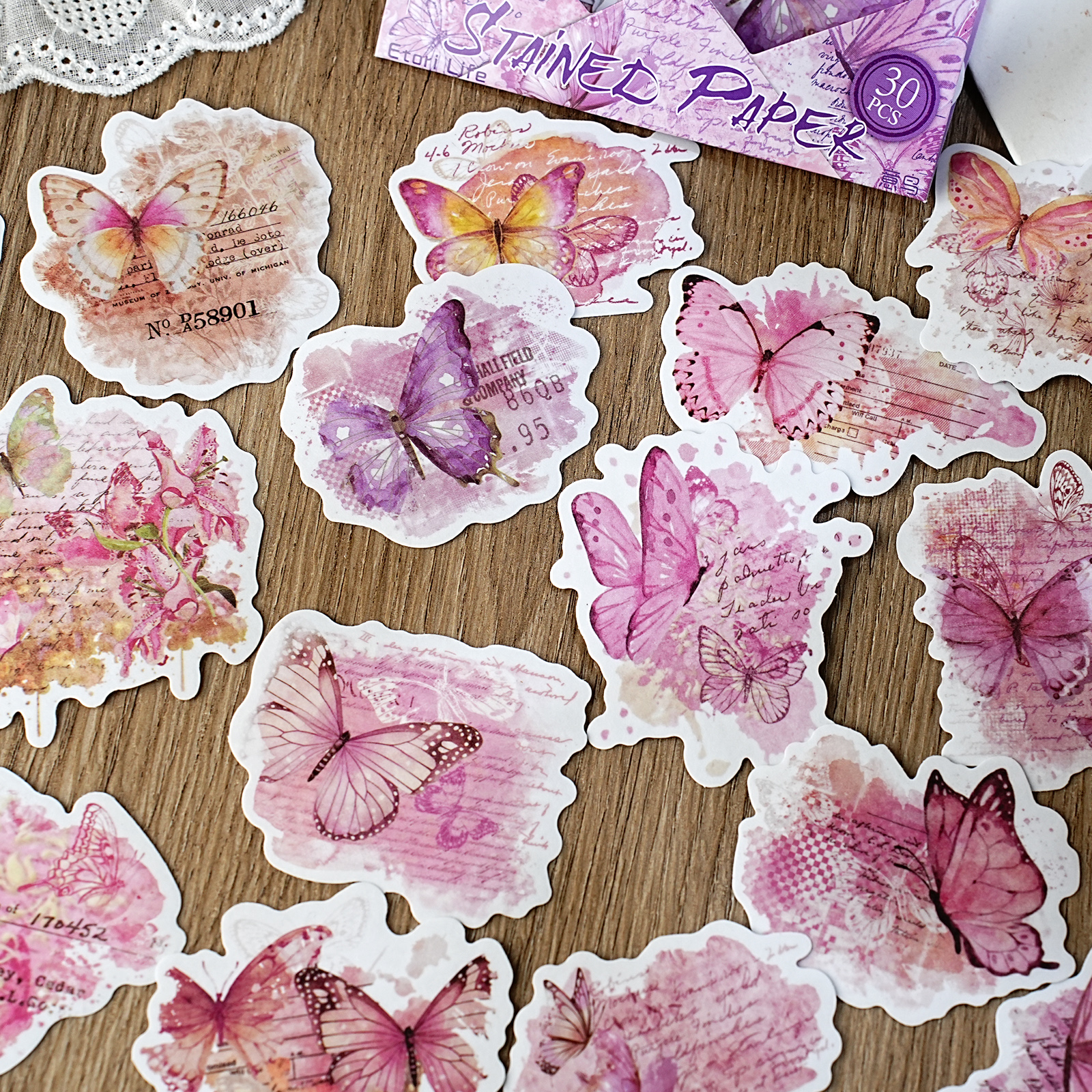 Etori Life Pink Watercolor But – Korean Lifestyle & Kids Boutique Photos Bewertung und Preis