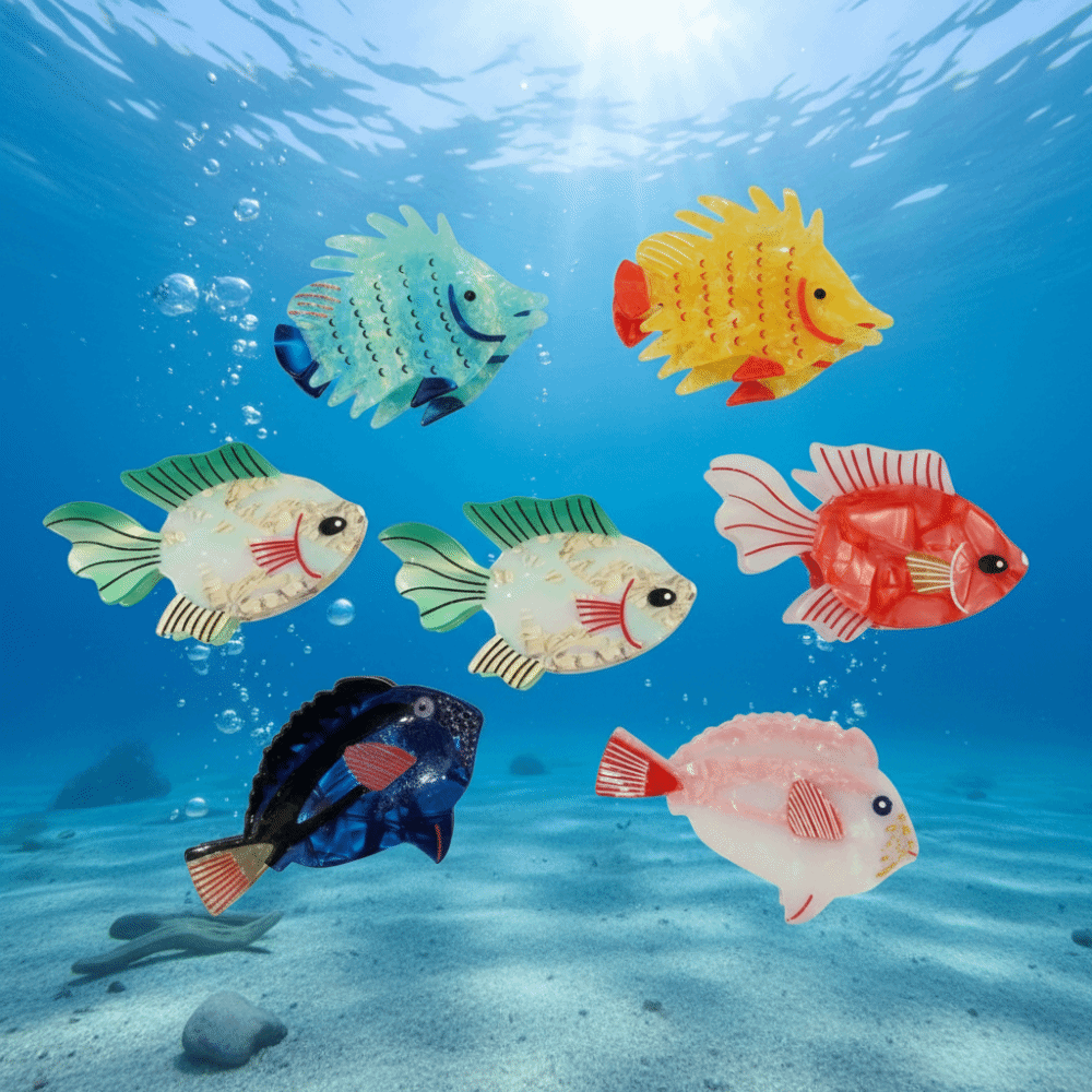 Goldfish Acetate Ocean Animal  – Korean Women Lifestyle Bewertung und Preis