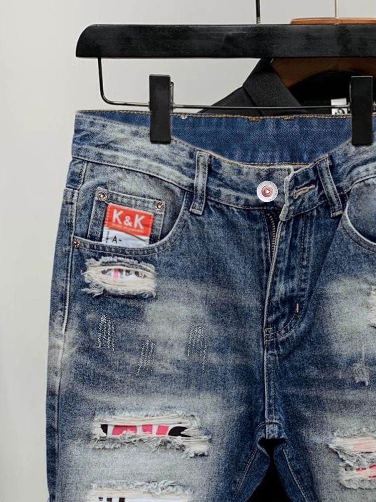 2026 Summer Ripped Straight Me – Korean Lifestyle Bewertung und Preis