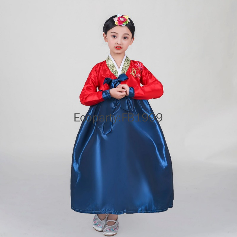 4 Colors Girls Hanbok Dress Ko – Korean Lifestyle Bewertung und Preis