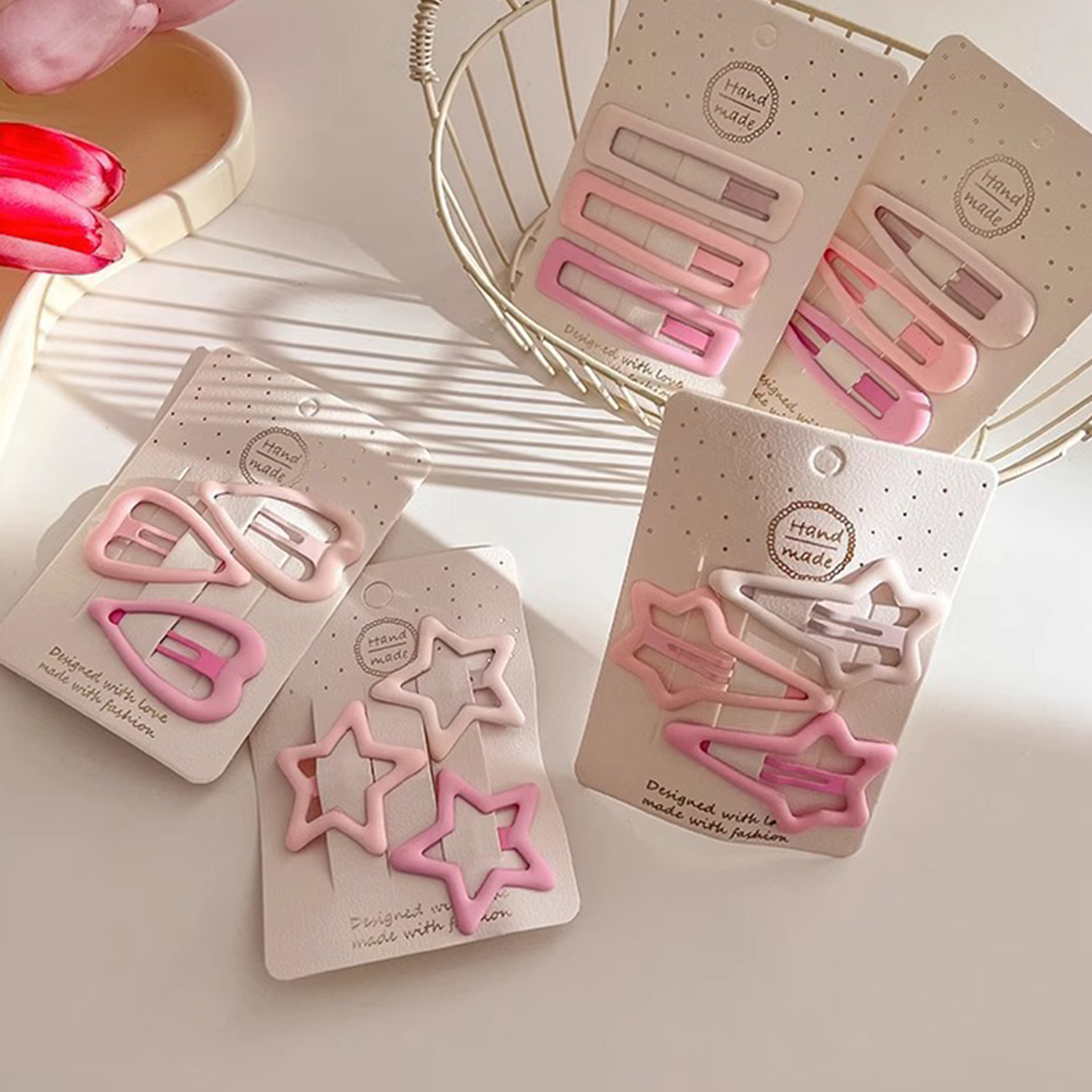 3PCS Sweet Style Headwear Pins – Korean Women Lifestyle Bewertung und Preis