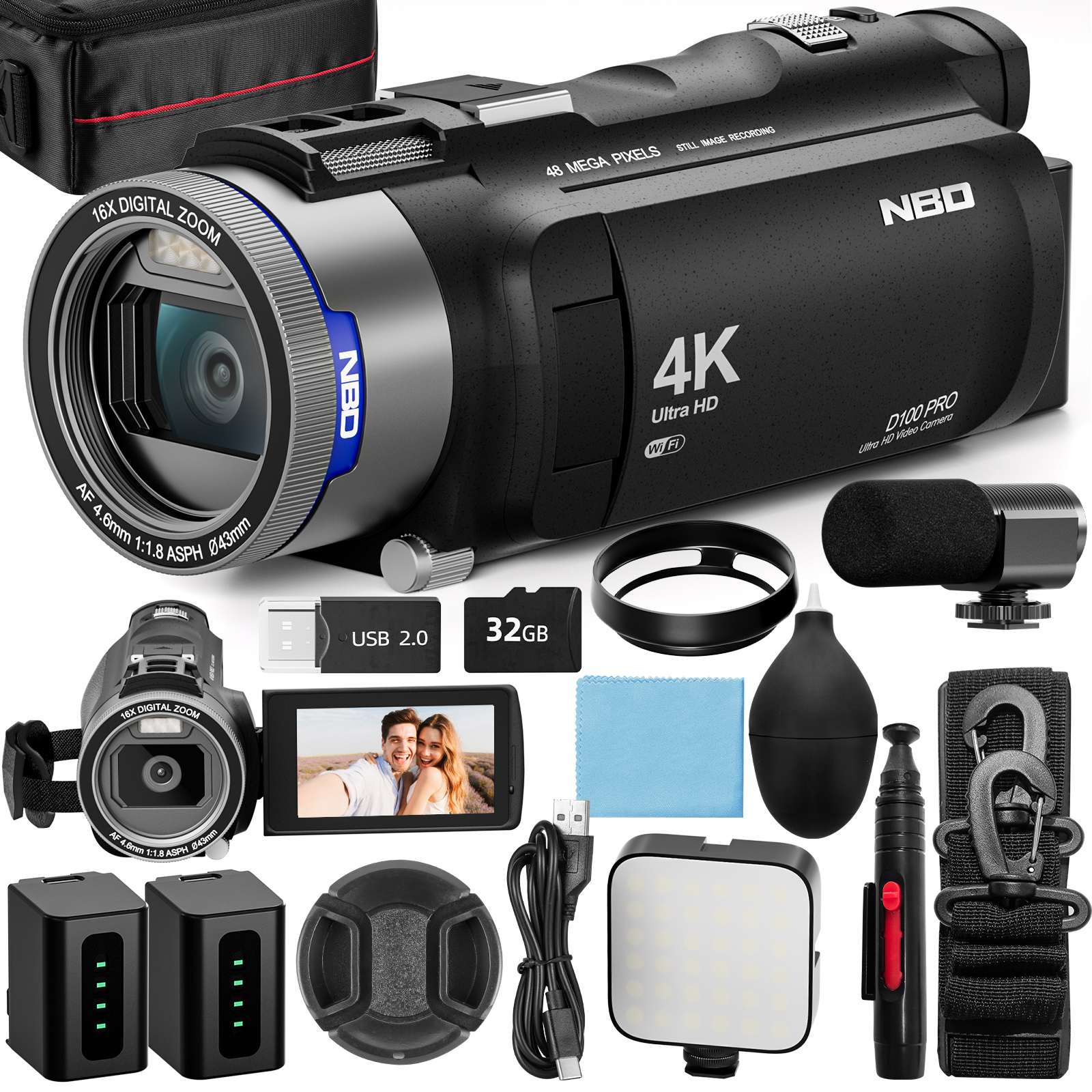 NBD 4K HD&48MP Camcorder Video – Traditional Korean Lifestyle Bewertung und Preis