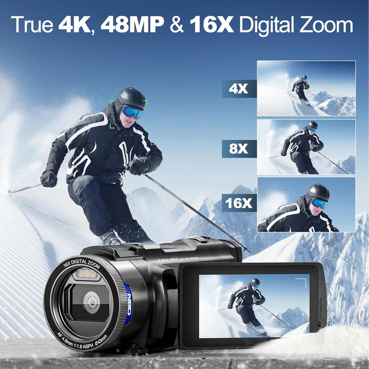NBD 4K HD&48MP Camcorder Video – Traditional Korean Lifestyle Bewertung und Preis