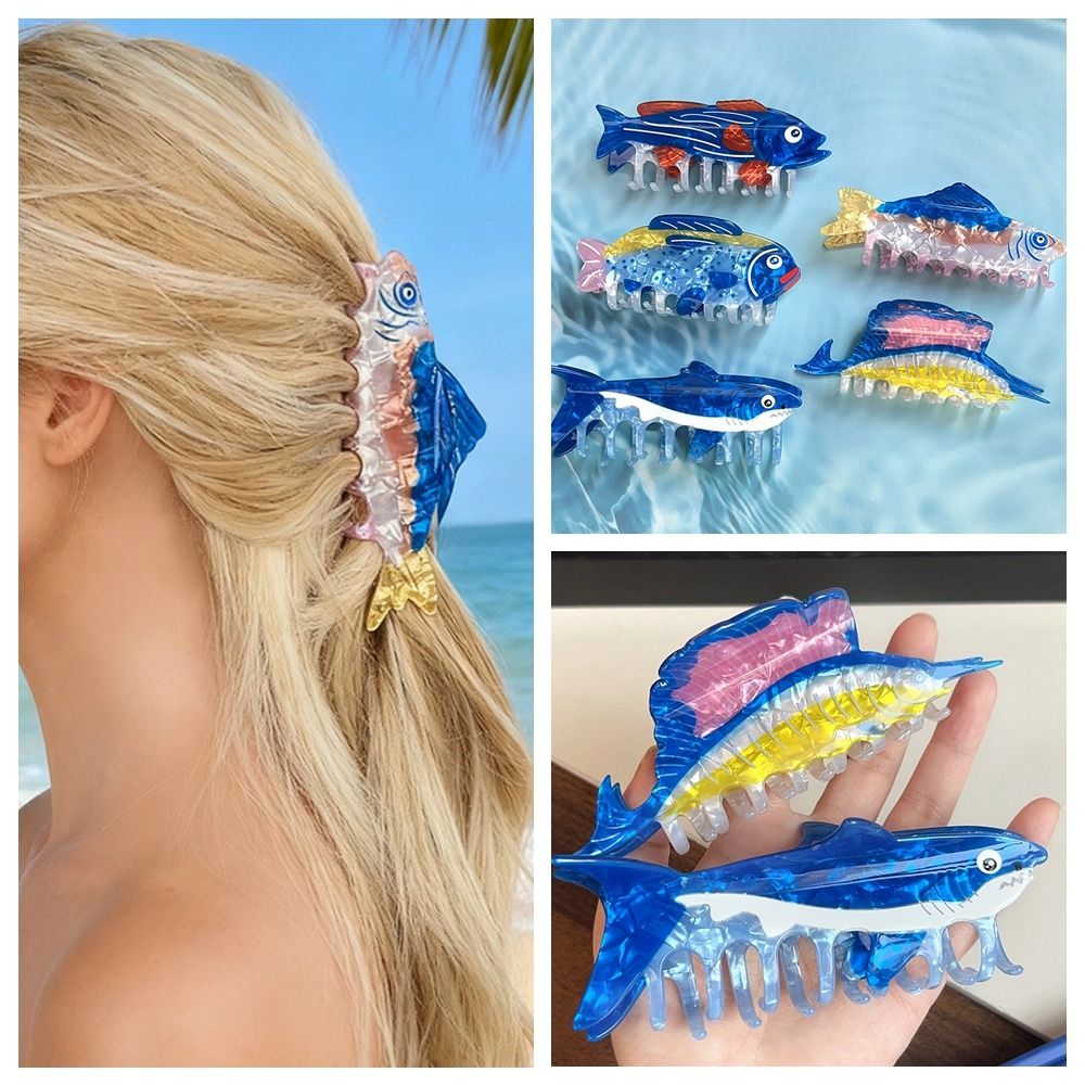 Hairpin Ocean Animal Hair Claw – Korean Women Lifestyle Bewertung und Preis
