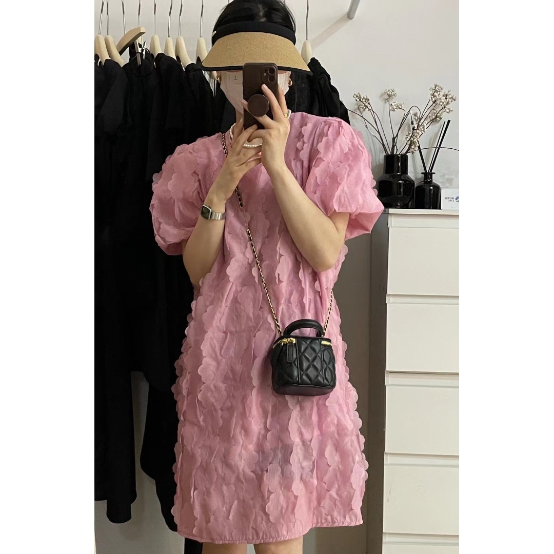 Floral Bubble Sleeve Dress Kor – Korean Lifestyle & Kids Boutique Photos Bewertung und Preis