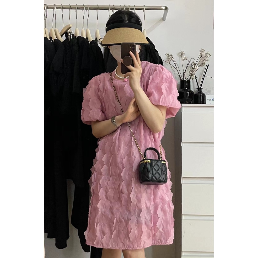 Floral Bubble Sleeve Dress Kor – Korean Lifestyle & Kids Boutique Photos Bewertung und Preis