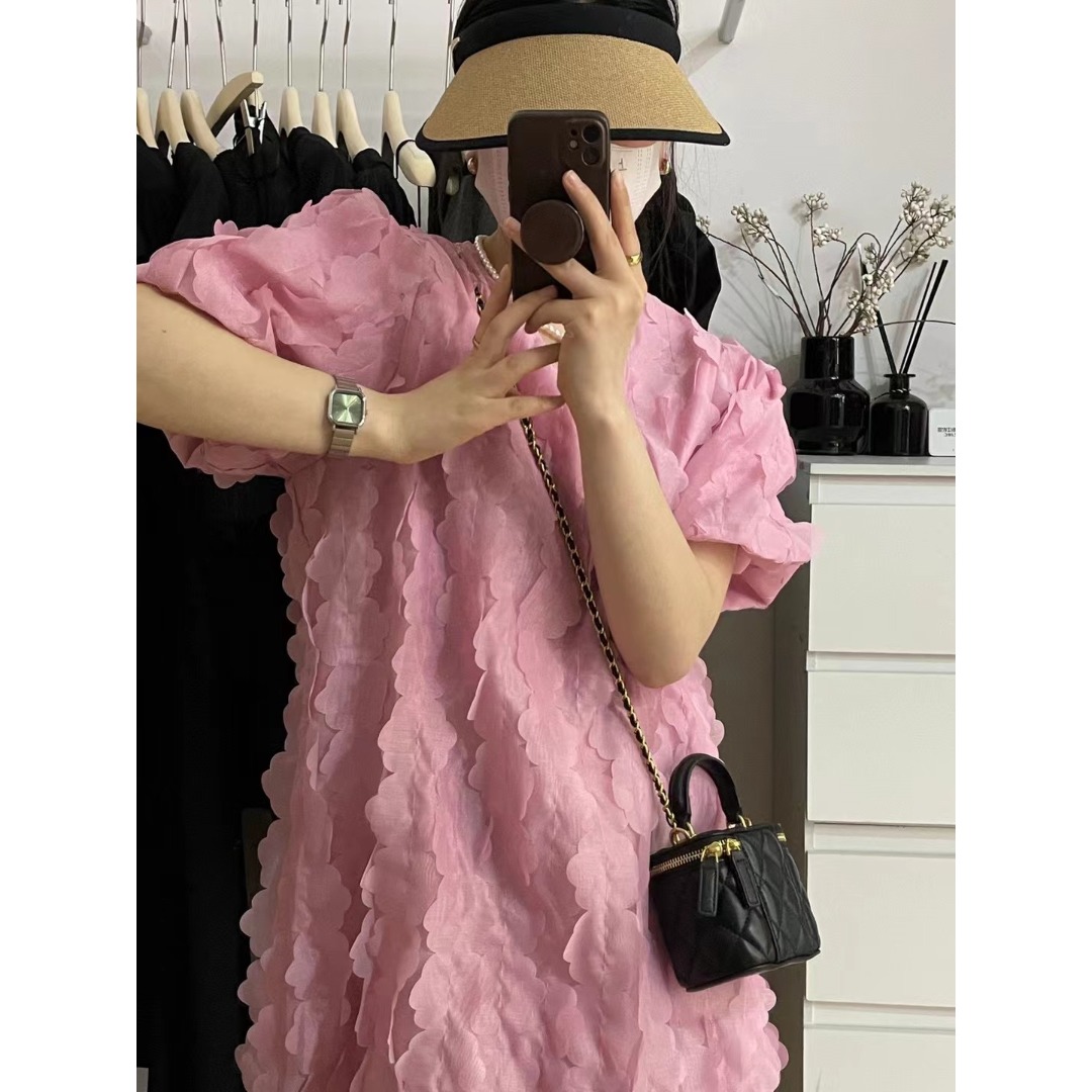 Floral Bubble Sleeve Dress Kor – Korean Lifestyle & Kids Boutique Photos Bewertung und Preis